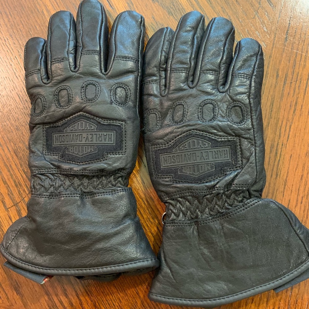 Women’s Harley Davidson Leather Winter Gloves